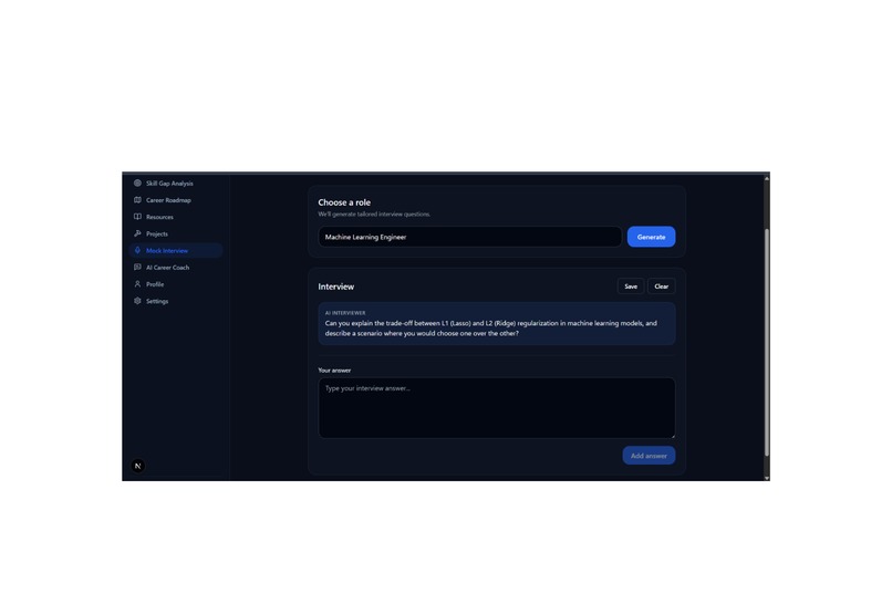 AI Skill Gap Navigator – screenshot 4