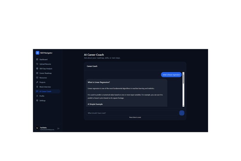 AI Skill Gap Navigator – screenshot 5