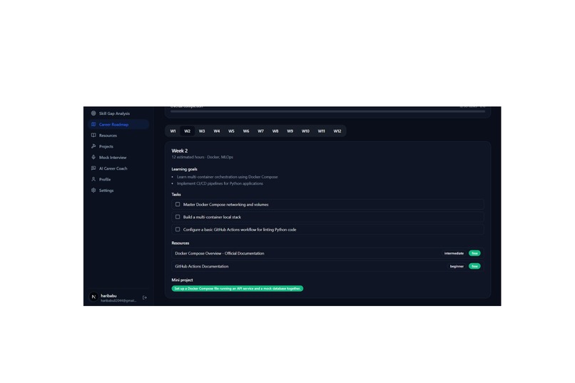 AI Skill Gap Navigator – screenshot 6