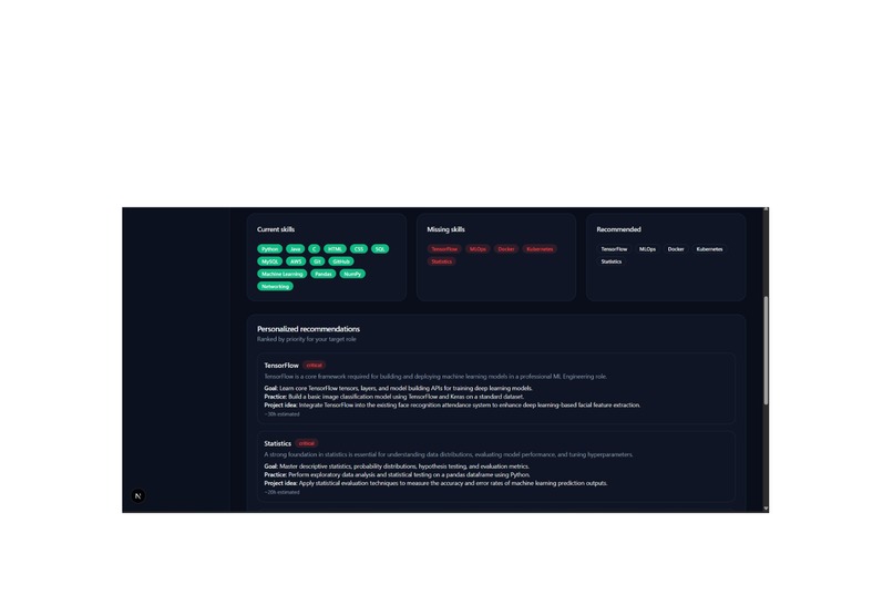 AI Skill Gap Navigator – screenshot 11