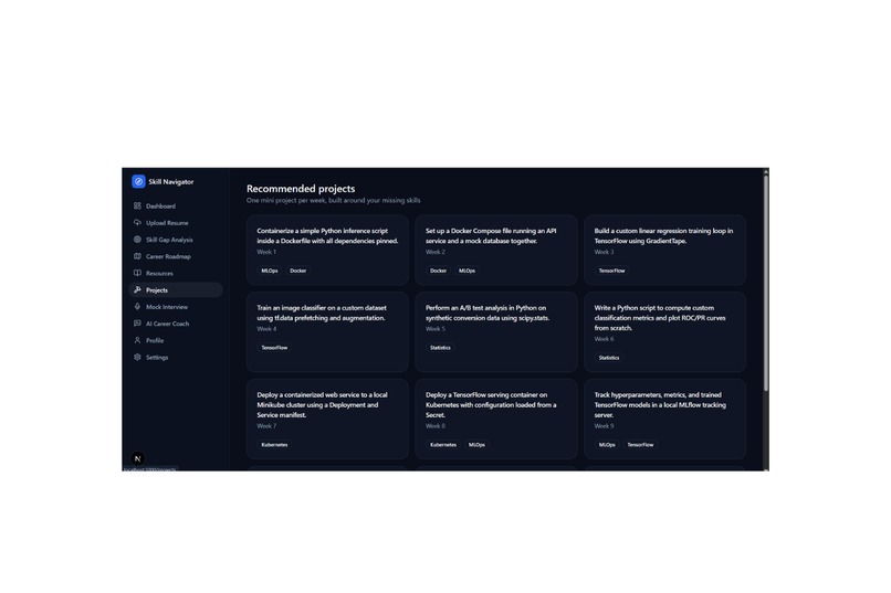 AI Skill Gap Navigator – screenshot 12