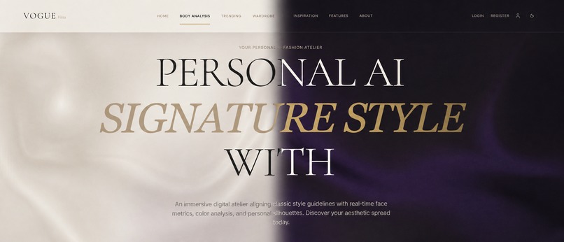 Vogue Vista – AI-Powered Personal Styling – screenshot 1