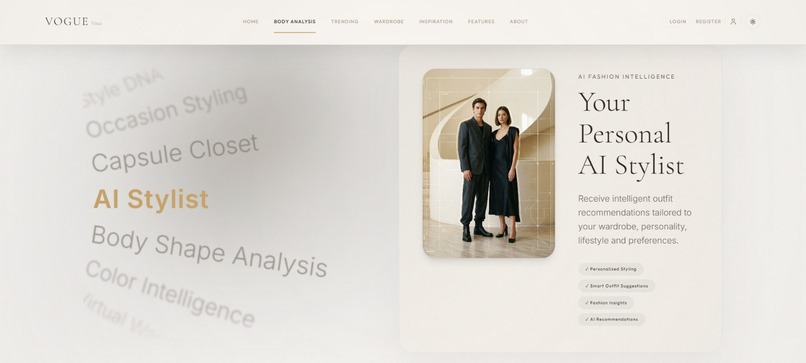 Vogue Vista – AI-Powered Personal Styling – screenshot 2