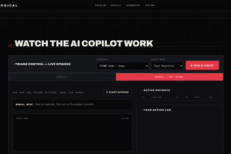 SURGICAL :  AI Triage Copilot