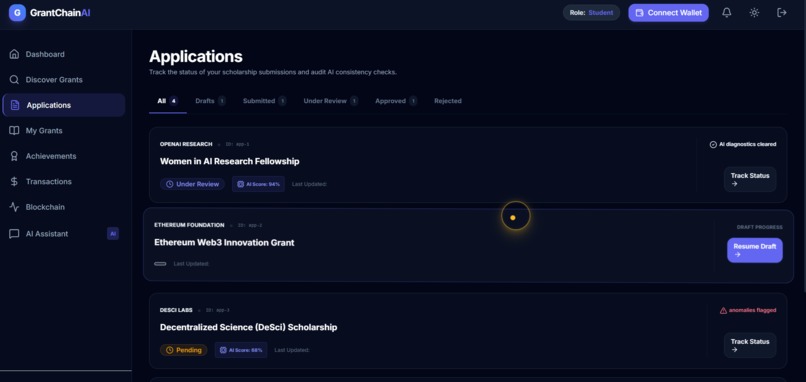 GrantChain AI – screenshot 4