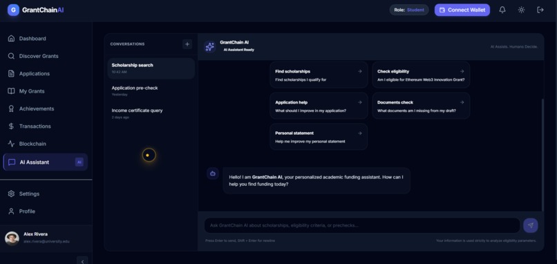 GrantChain AI – screenshot 5