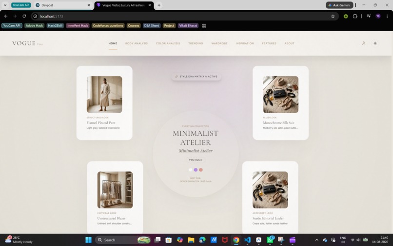 Vogue Vista – AI-Powered Personal Styling – screenshot 3