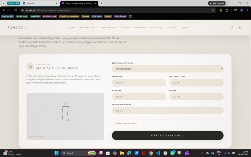 Vogue Vista – AI-Powered Personal Styling – screenshot 8
