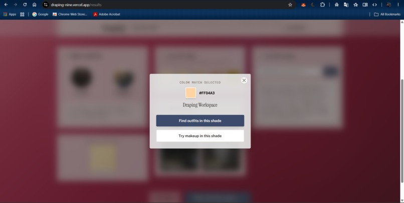 Drapping – screenshot 1