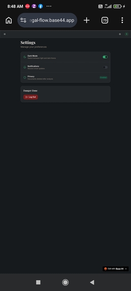 LeagalEase-AI – screenshot 1