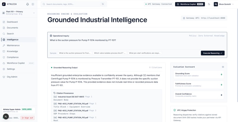 Athleia.ai –  Industrial Knowledge Intelligence Platform – screenshot 9