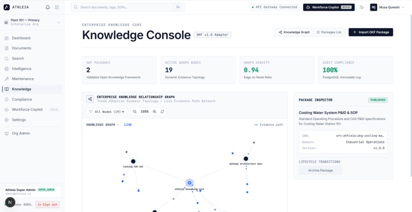 Athleia.ai –  Industrial Knowledge Intelligence Platform – screenshot 10