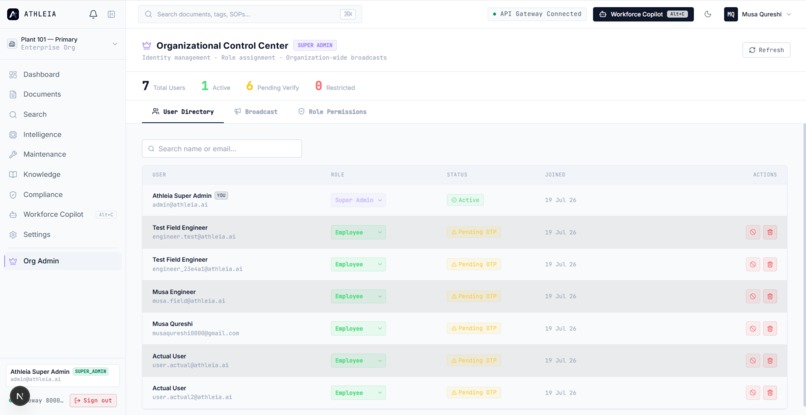 Athleia.ai –  Industrial Knowledge Intelligence Platform – screenshot 12