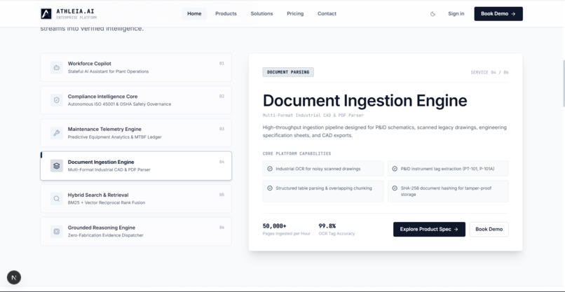 Athleia.ai –  Industrial Knowledge Intelligence Platform – screenshot 13