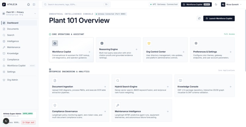 Athleia.ai –  Industrial Knowledge Intelligence Platform – screenshot 6