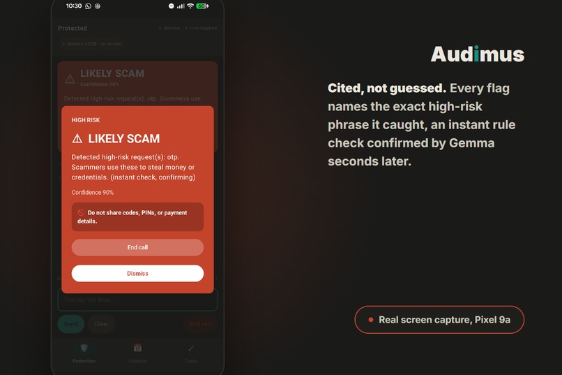 Audimus – screenshot 1