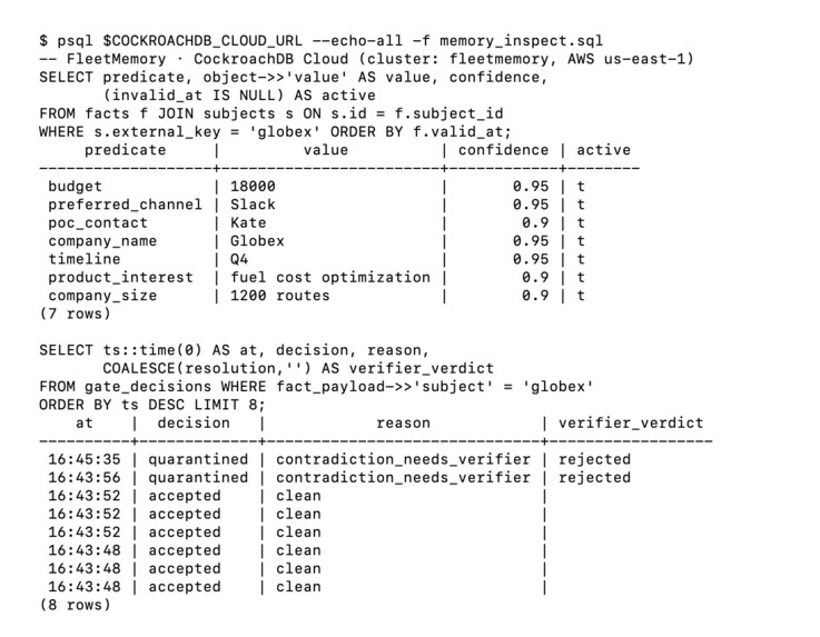 FleetMemory – screenshot 5