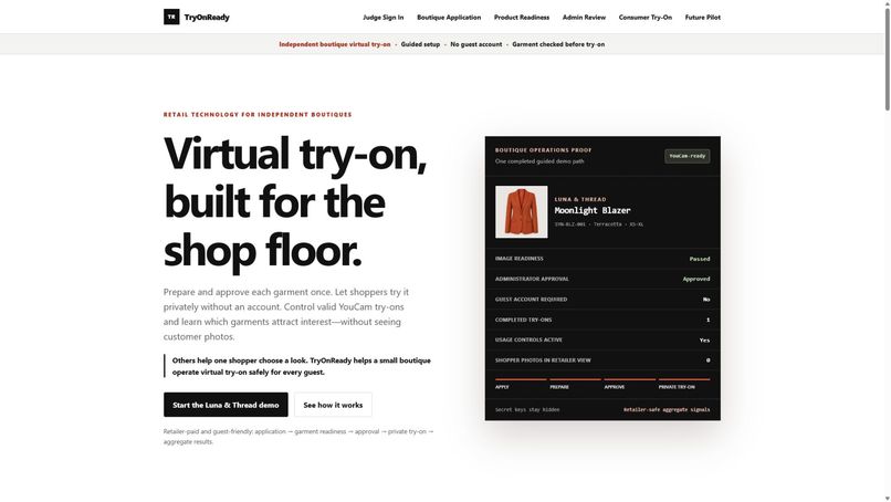 TryOnReady – screenshot 1