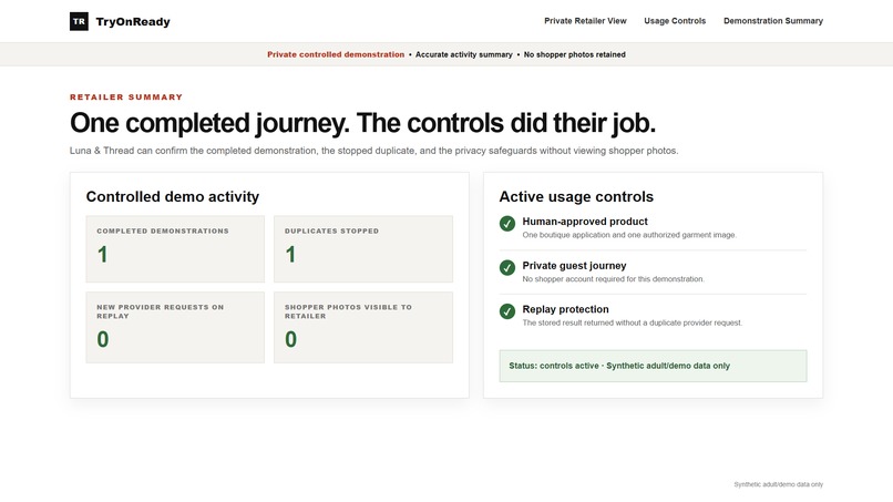 TryOnReady – screenshot 4