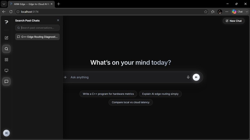 ARMEdge – screenshot 1