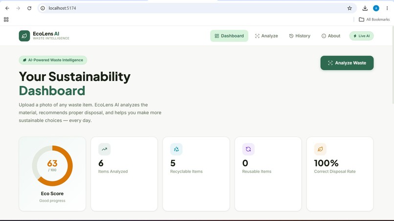 EcoLens AI – screenshot 1