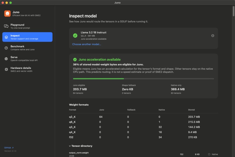 Juno – screenshot 3