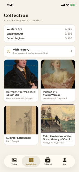 Pocket Museum: Daily Art – screenshot 1