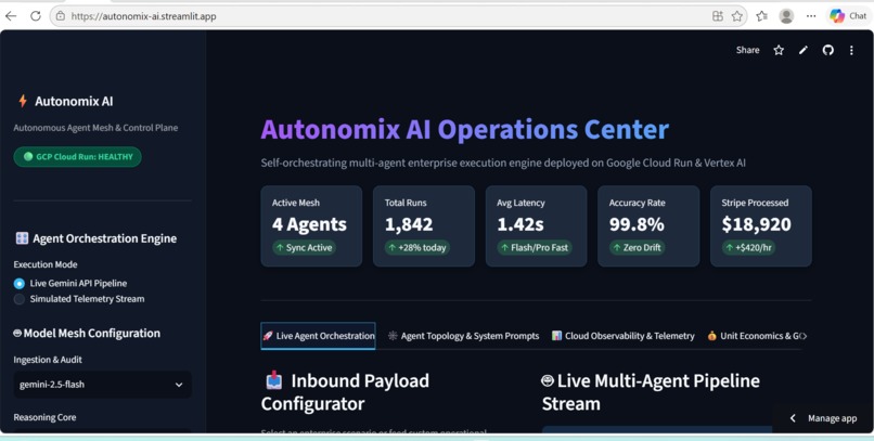 Autonomix AI – screenshot 3