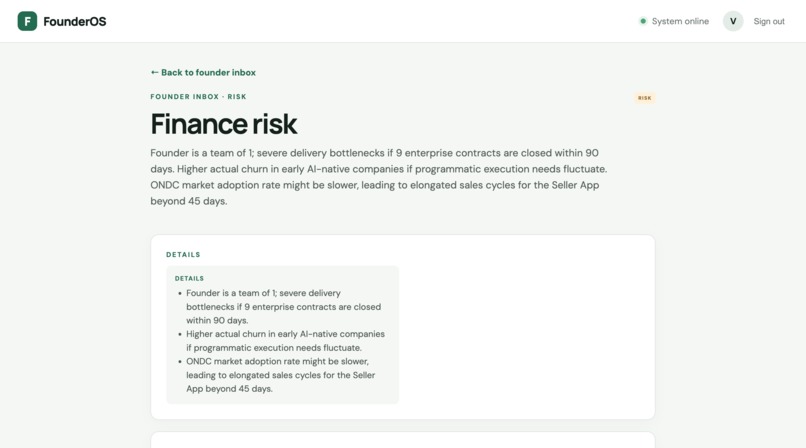 FounderOS – screenshot 12