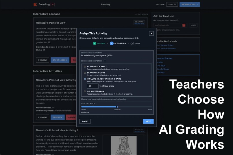 Ereading AI – screenshot 1