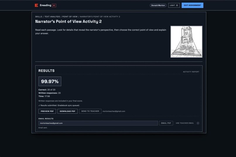 Ereading AI – screenshot 6