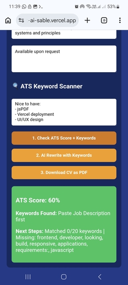 CareerPilot AI – screenshot 3