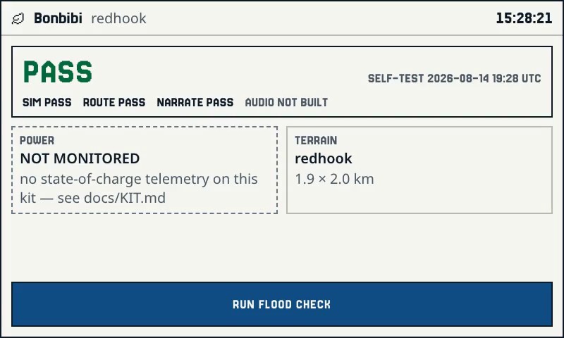 Bonbibi: Offline Flood Guidance on a Raspberry Pi 5 – screenshot 4
