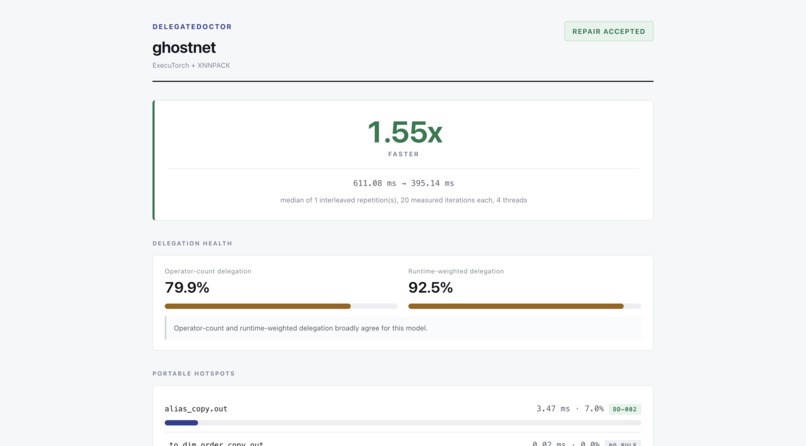 DelegateDoctor – screenshot 2