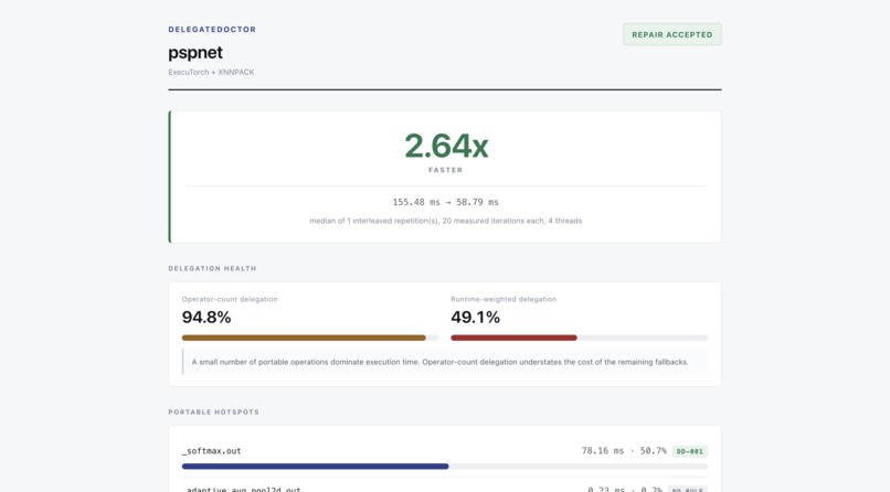 DelegateDoctor – screenshot 1