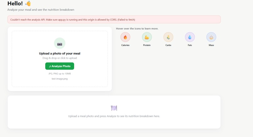 NutriScan – screenshot 1