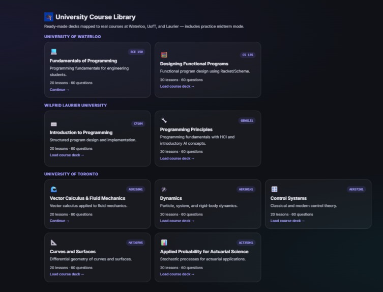 Synapse - An Adaptive Study Engine – screenshot 2