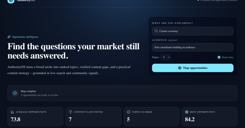 AuthorityOS – screenshot 1