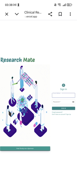 ResearchMate – screenshot 2