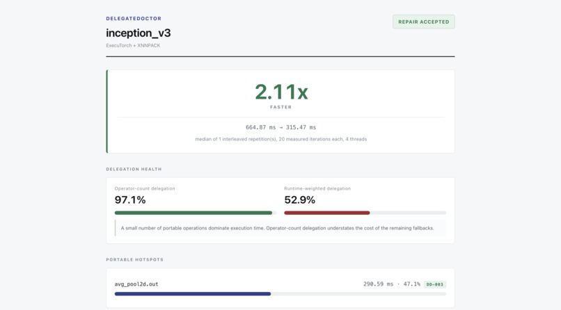 DelegateDoctor – screenshot 3