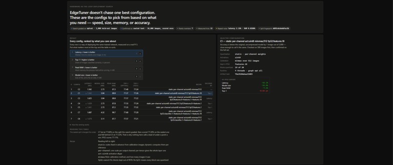 EdgeTuner – screenshot 2