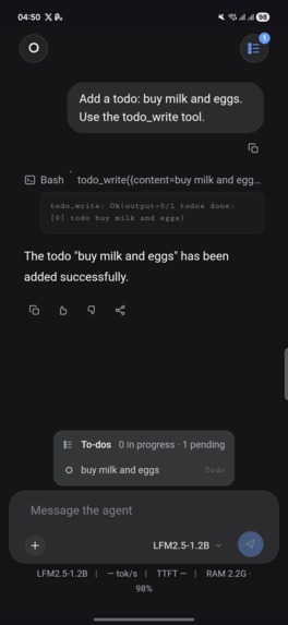 Zygote: On-Device AI Agent Harness – screenshot 1