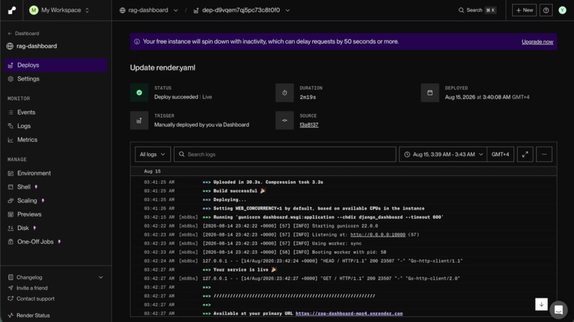 Multi-Agent RAG  Grounded Research Assistant – screenshot 5