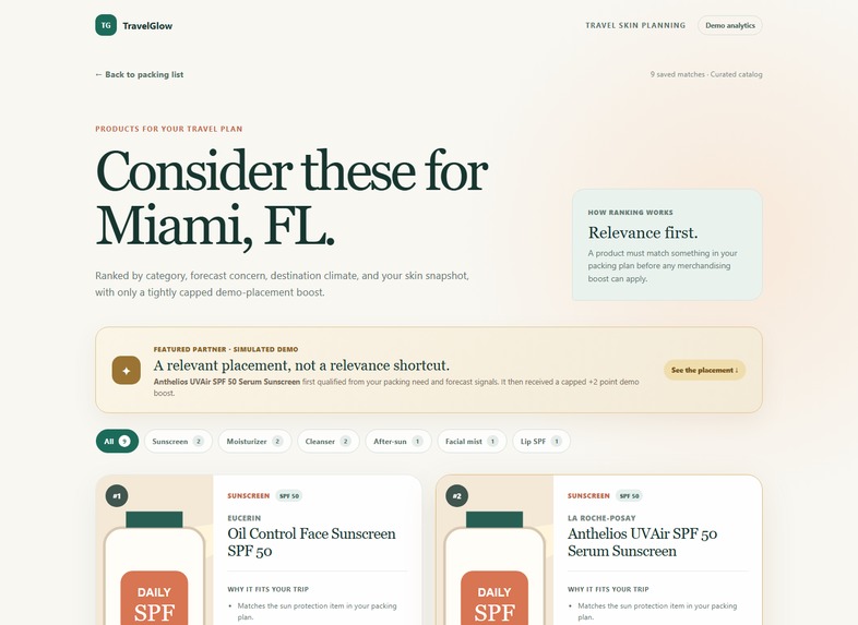 TravelGlow – screenshot 4