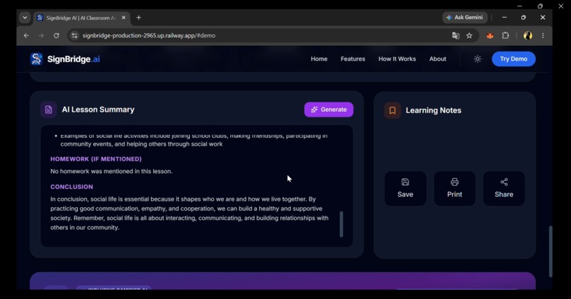 SignBridge AI – screenshot 5