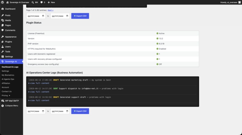 Sovereign AI Overseer: AI-Operated Zero-Trust Security – screenshot 1