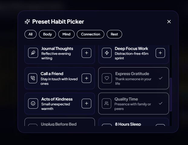 Habit Constellation – screenshot 2