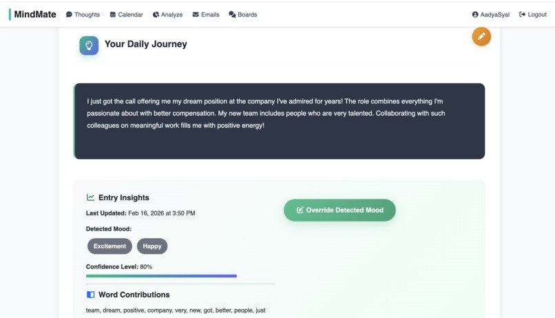MindMate: AI-Powered Mental Wellness – screenshot 2