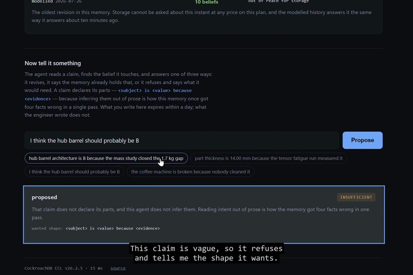 A memory that knows what it is missing – screenshot 4