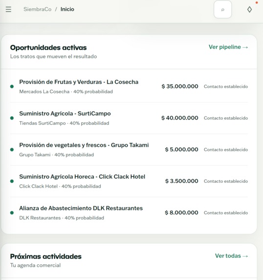 SiembraCo+ – screenshot 1